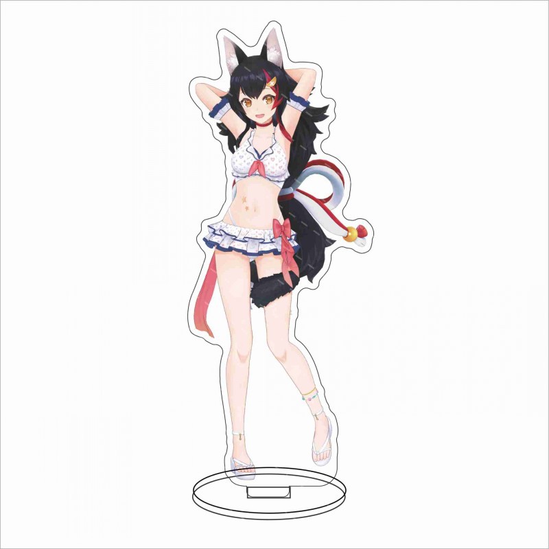 16CM Anime Hololive Shirakami  - Anime Merchandise Collection 评论和价格